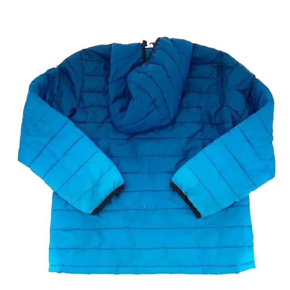 Gap kids Blue Puffer Coat -XL Lightweight Packable Travel